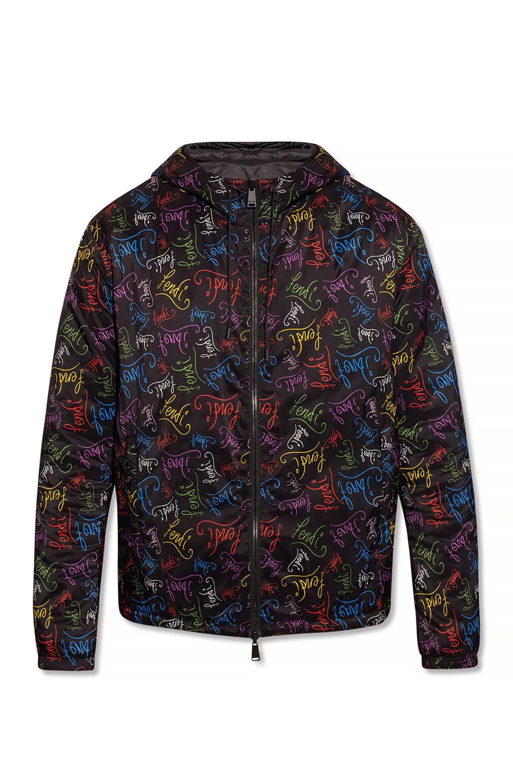 【関税&送料込】Fendi Embroidered Polyester Blend Jacket Fendi Black & White Collar Logo Bomber Jacket – Savonches